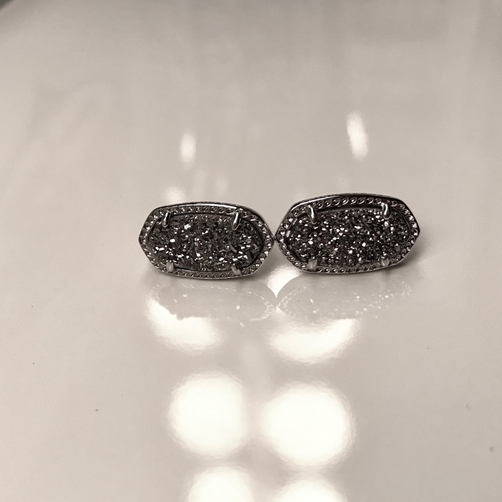 Kendra Scott ‘Ellie’ Silver Stud Earrings